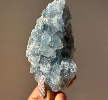 CELESTITE CLUSTER | tranquility | angelic realms