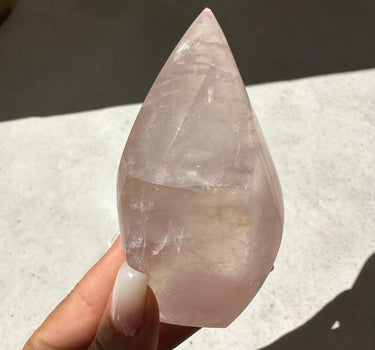 GIRASOL ROSE QUARTZ FLAME |Relationships | Serenity