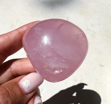 JUICY ROSE QUARTZ MINI PALMS | unconditional love | self