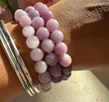 KUNZITE 8mm BRACELET | divine love | inner peace