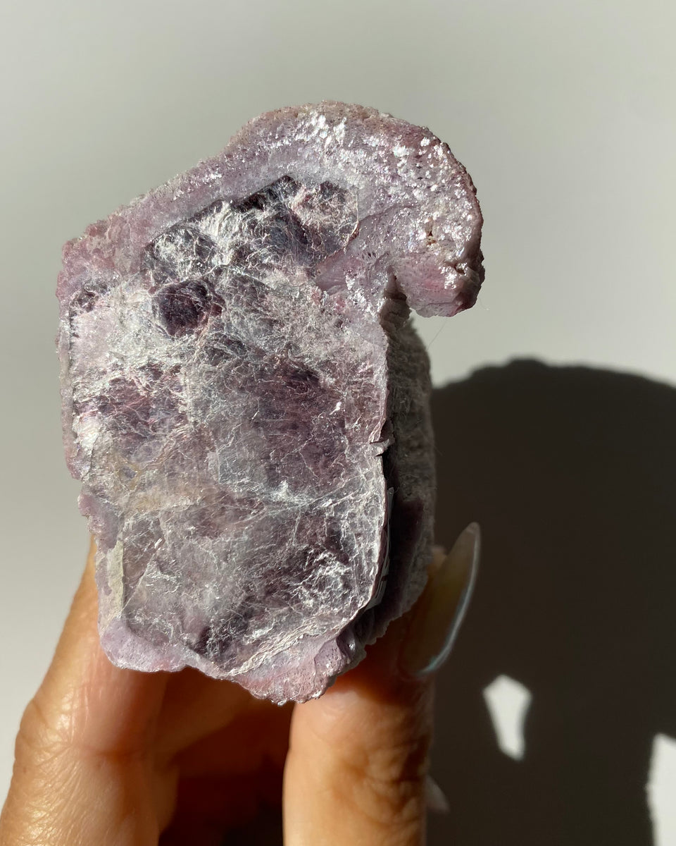 PINK LEPIDOLITE CRYSTALS